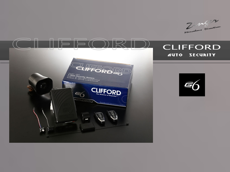 35％OFF】 CLEFFORD G6 480J クリフォード - セキュリティ - www 