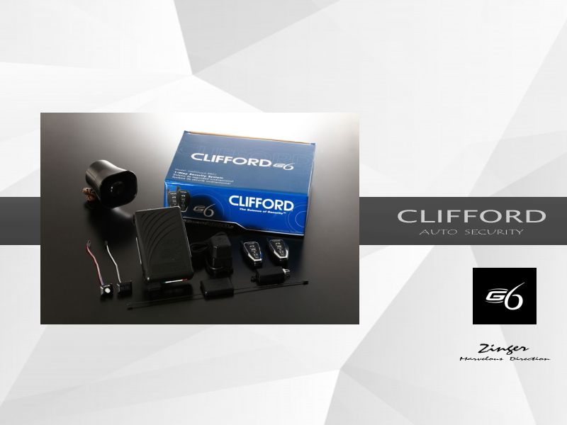 35％OFF】 CLEFFORD G6 480J クリフォード - セキュリティ - www 